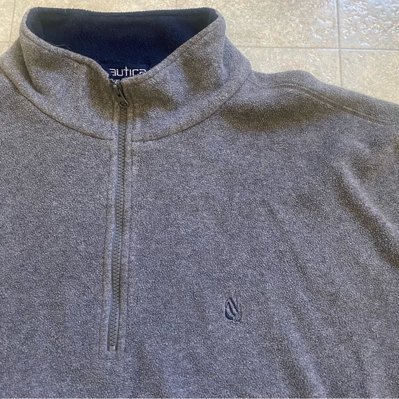 VTG Nautica Fleece XXL Made in USA - Picture 1 of 4